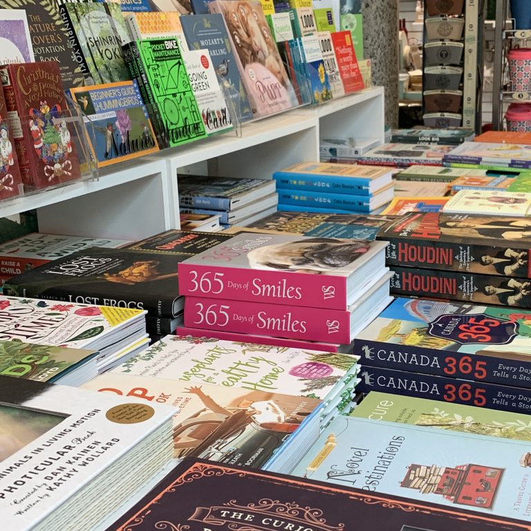 Books On Display In Shop