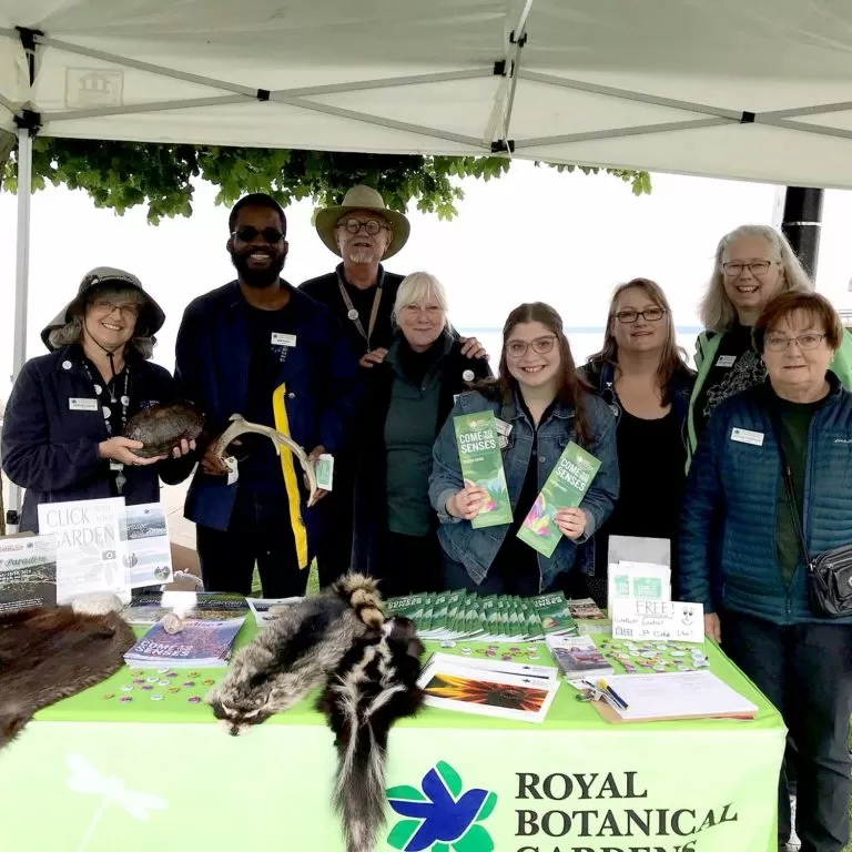 Volunteers At RBG Community Outreach Booth