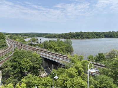 Grindstone Marsh June 2025 panoramic view of grindstone marsh overlooking the tarin tracks