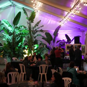 Guests-in-rose-garden-tent Guests in the rose garden tent
