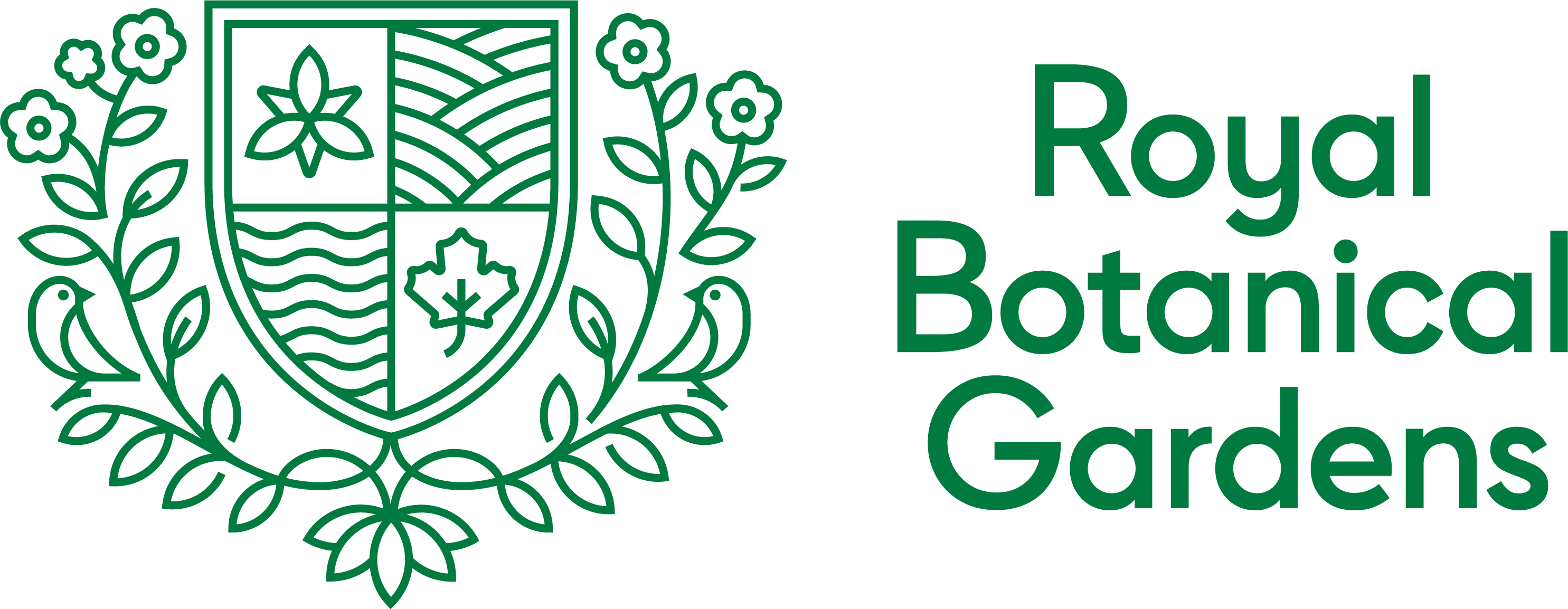 rbg crest logo in green