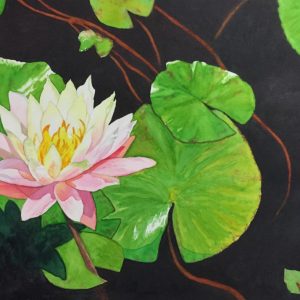 Serenity, Carol Hughes Watercolour painting titled "Serenity" by artist Carol Hughes
