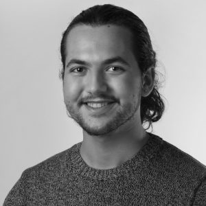 TeddyPerdikoulias_Headshot_B&W Teddy Perdikoulias Headshot