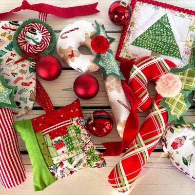 confetti clover Collection of seasonal items made from quilting materials