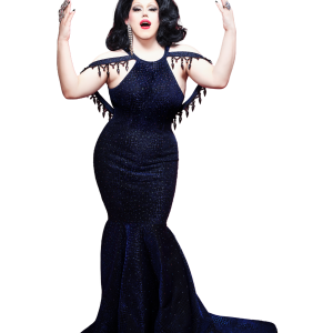 karma-kameleon Karma Kameleon - drag queen in long black gown