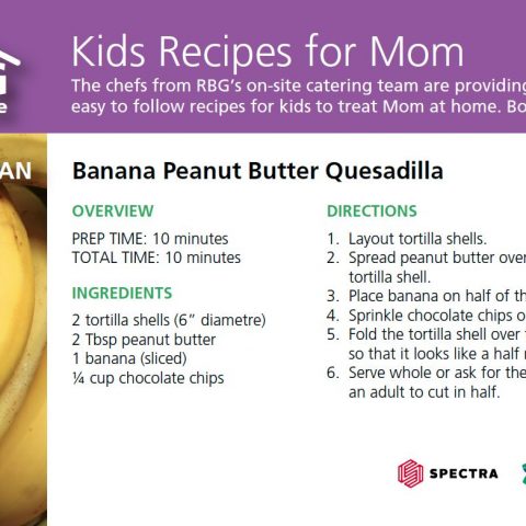 Banana Peanut Butter Quesadilla reco[e