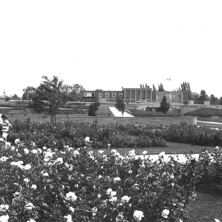 Original Rose Garden August 1970