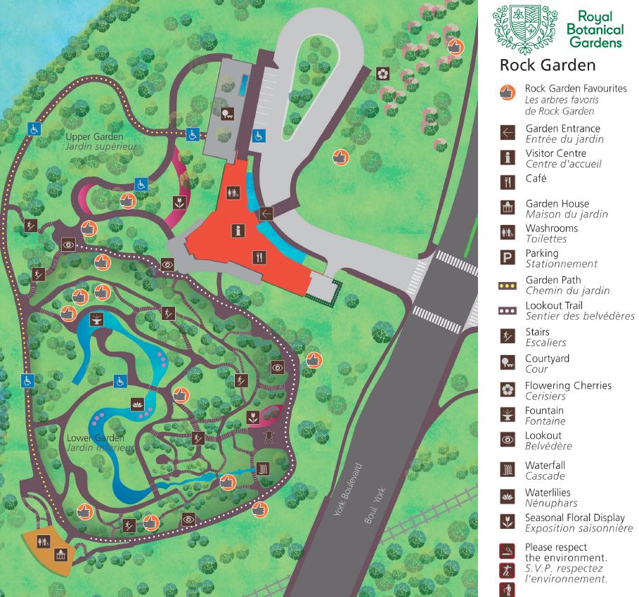 botanic garden map denver