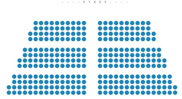 under the harvest moon stage setup seat layout chart for under the harvest moon VIP concert