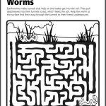 worm-maze-activity Worm Maze activity